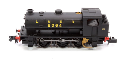 Pre-Owned E85507 WD Austerity (J94) Saddle Tank 8064 LNER Black (LNER Revised) Steam Locomotive - DCC Fitted