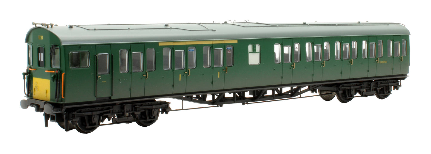 Pre-Owned 31-236A Class 205 2H Thumper Two Car DEMU BR Green Small Yellow Panel - Weathered (Exclusive Edition)