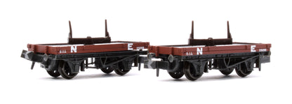 Pre-Owned NR39E NR-39E NE Bauxite Bolster Wagon 10ft Wheelbase No.23255