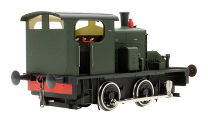 Pre-Owned IOD-UGR Fowler 0-4-0 Unlined Green Diesel Mechanical Locomotive