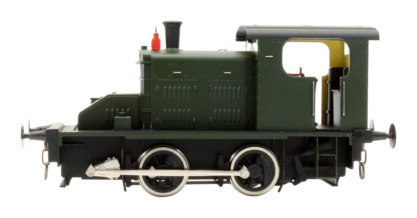 Pre-Owned IOD-UGR Fowler 0-4-0 Unlined Green Diesel Mechanical Locomotive