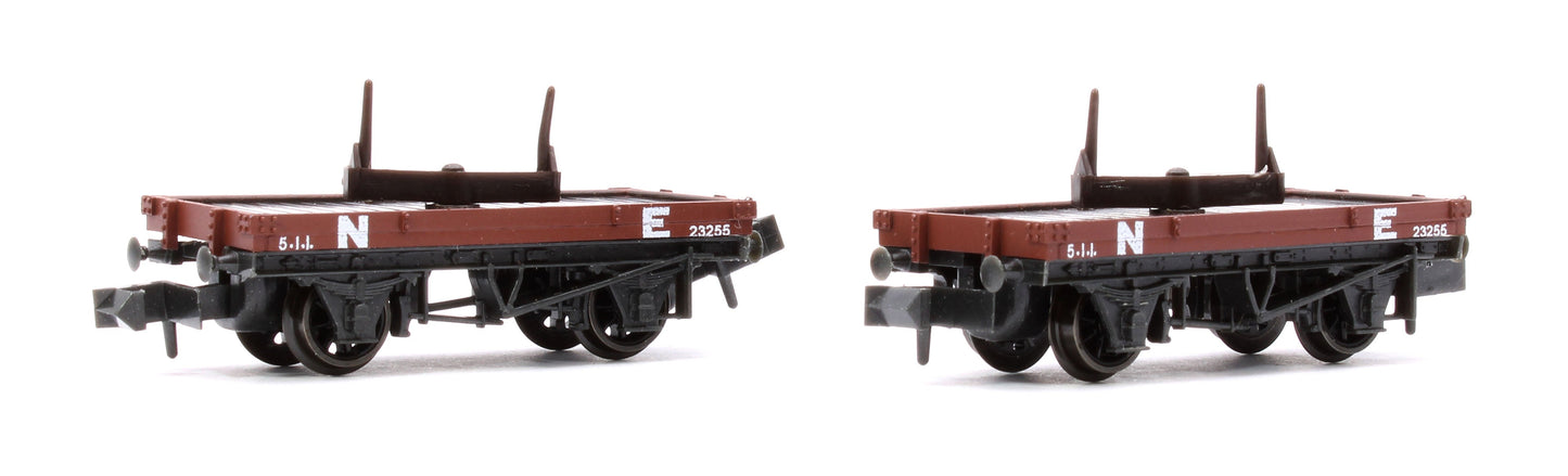 Pre-Owned NR39E NR-39E NE Bauxite Bolster Wagon 10ft Wheelbase No.23255