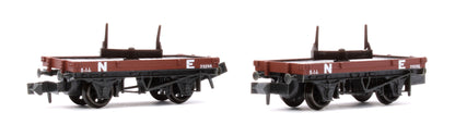Pre-Owned NR39E NR-39E NE Bauxite Bolster Wagon 10ft Wheelbase No.23255