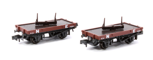 NR39E NE Bauxite Bolster Wagon 10ft Wheelbase No.23255