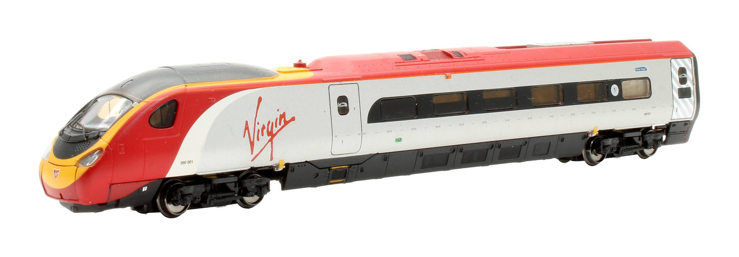 Pre-Owned 2004 Virgin Trains 5 Car Class 390 Pendolino 390001 'Virgin Pioneer'