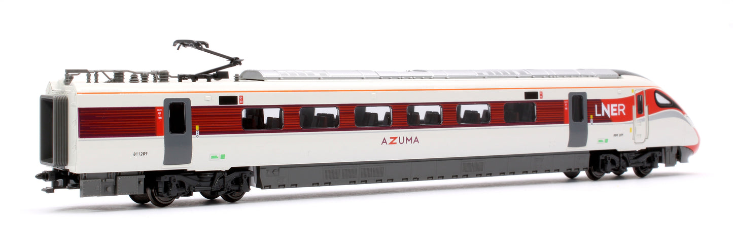 Class 800/2 LNER Azuma 800 209 5 Car EMU - DCC Sound Fitted