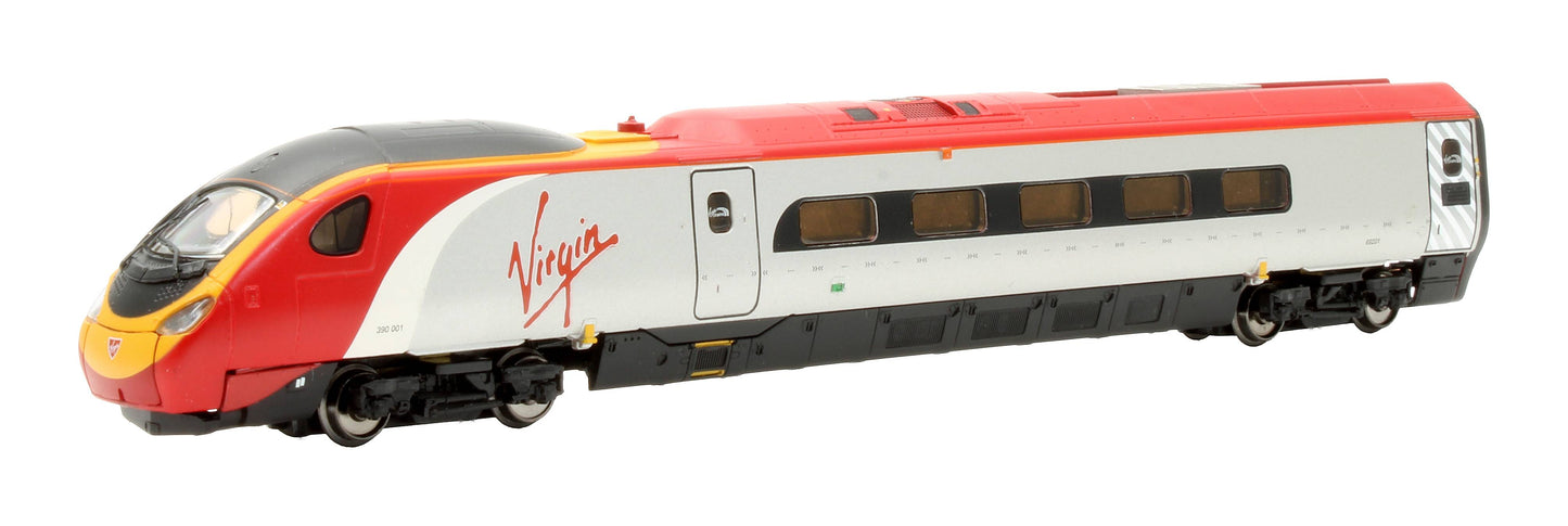 Pre-Owned 2004 Virgin Trains 5 Car Class 390 Pendolino 390001 'Virgin Pioneer'