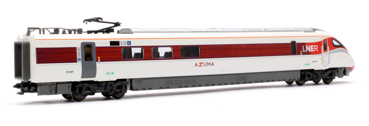Class 800/2 LNER Azuma 800 209 5 Car EMU - DCC Sound Fitted
