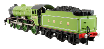 Pre-Owned Class B17 4-6-0 LNER Apple Green Livery 2851 'Derby county' Steam Locomotive