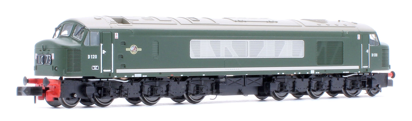Class 45 D120 Plain BR Green Diesel Locomotive - DCC Sound