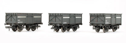 Pre-Owned 37-236 Set Of 3 NCB Mineral Wagons (Weathered)
