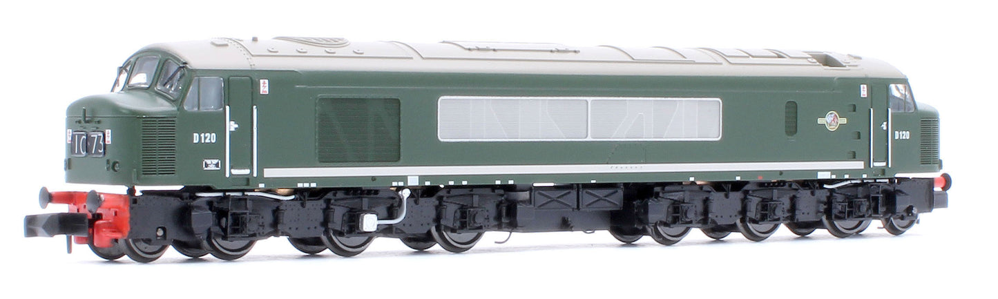 Class 45 D120 Plain BR Green Diesel Locomotive