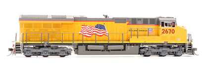 Pre-Owned 497104S-09 ET44AC (C45AH) Diesel Locomotive Union Pacific - Road #2670 - DCC Sound