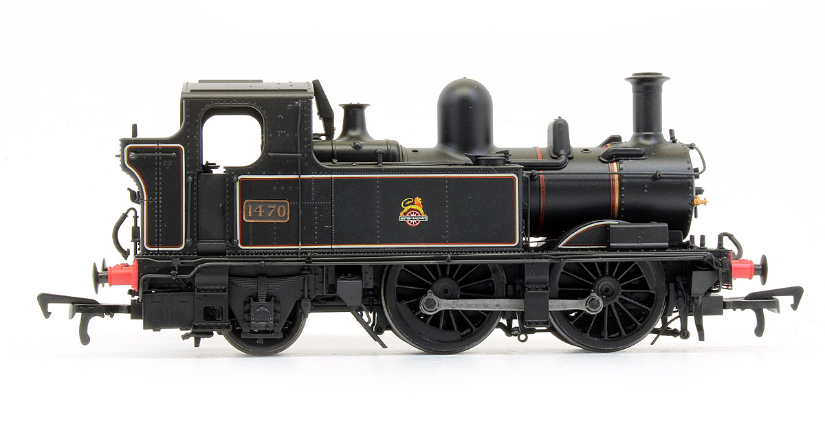Pre-Owned H1409 Class 14XX 0-4-2 1470 BR Lined Black Early Emblem Steam Locomotive