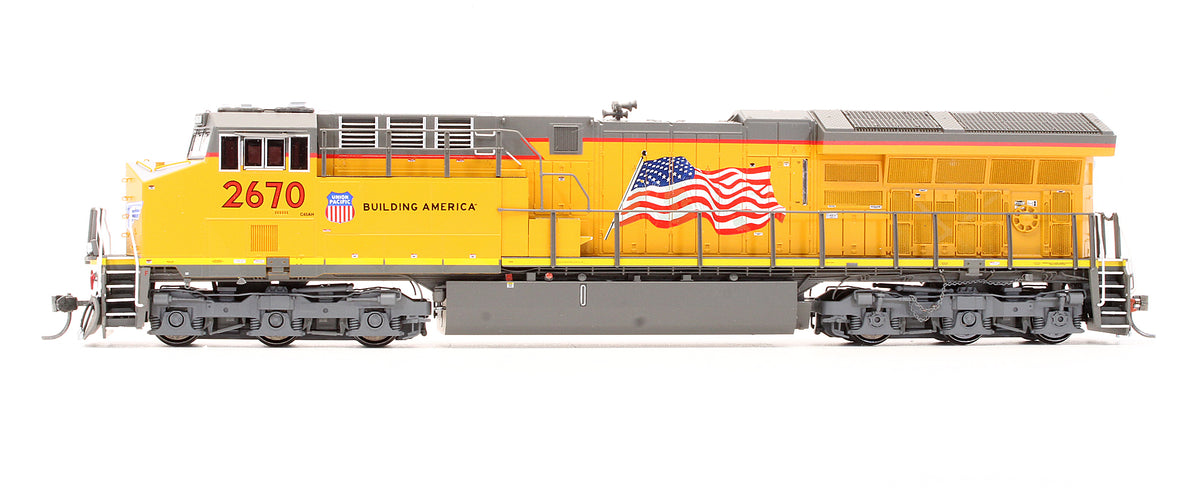 Pre-Owned 497104S-09 ET44AC (C45AH) Diesel Locomotive Union Pacific - Road #2670 - DCC Sound