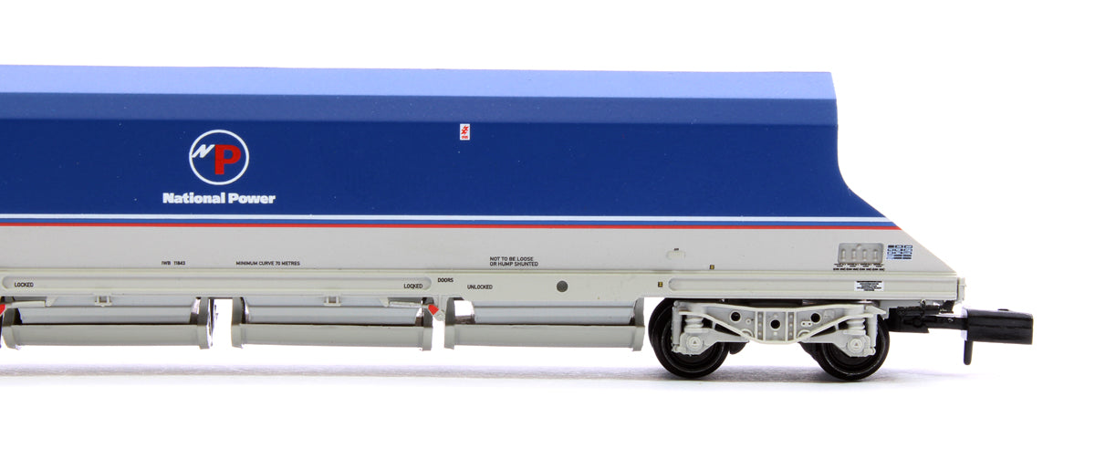 373-811B Pre-Owned HKA Bogie Hopper 'National Power' Blue No. 300643