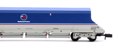373-811B Pre-Owned HKA Bogie Hopper 'National Power' Blue No. 300643
