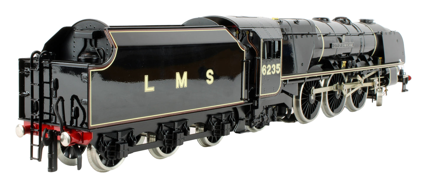 Pre-Owned E12J LMS Black Duchess Class 4-6-2 Tender 6235 'City of Birmingham' Steam Locomotive