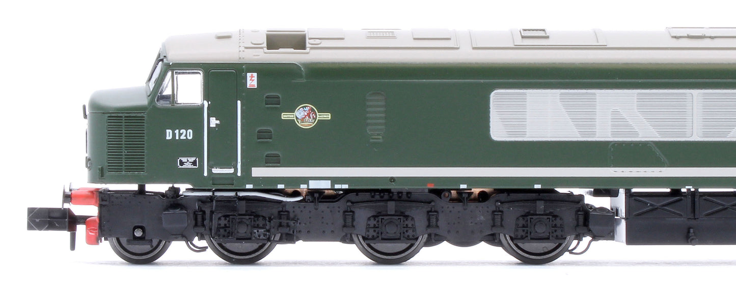 Class 45 D120 Plain BR Green Diesel Locomotive - DCC Sound
