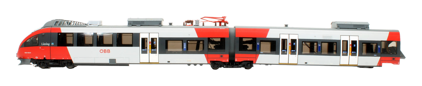 Pre-Owned 44072 is the ÖBB Class 4024 "Talent" 4-Car Electric Railcar Set