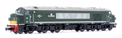 948602 Class 45 D99 "3rd Carabinier" BR Green With Small Yellow Panels Diesel Locomotive - DCC Sound
