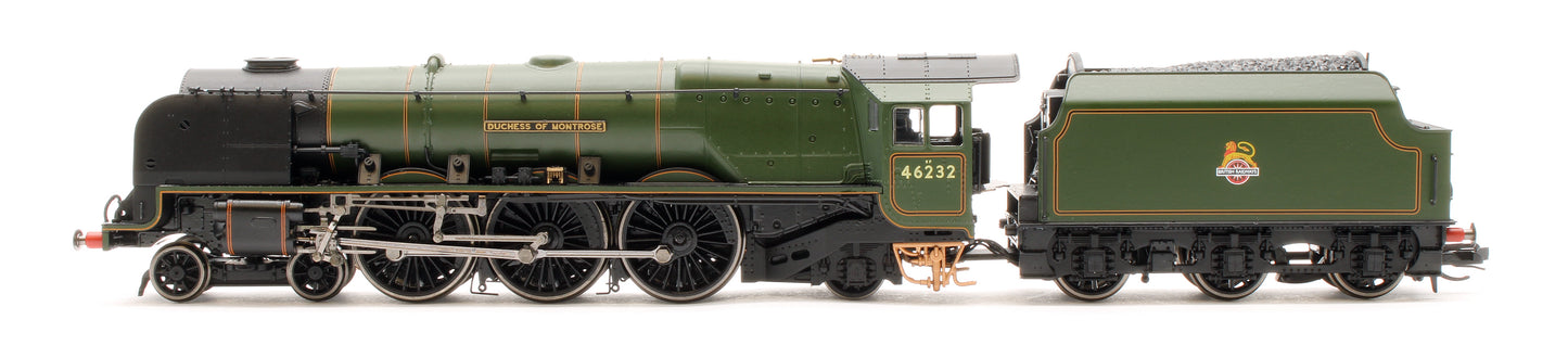 BR Princess Coronation 4-6-2 46232 'Duchess of Montrose' Steam Locomotive - DCC Sound Fitted