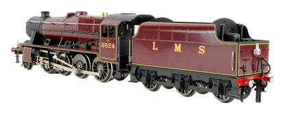 Pre-Owned E38A LMS Lined Maroon Class 8F 2-8-0 Tender '8624' Steam Locomotive