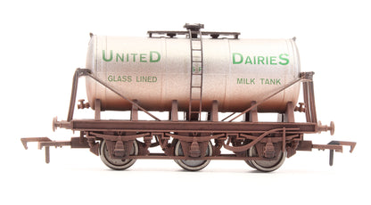 Pre-Owned 6 Wheel Milk Tanker SR United Daries - Weathered