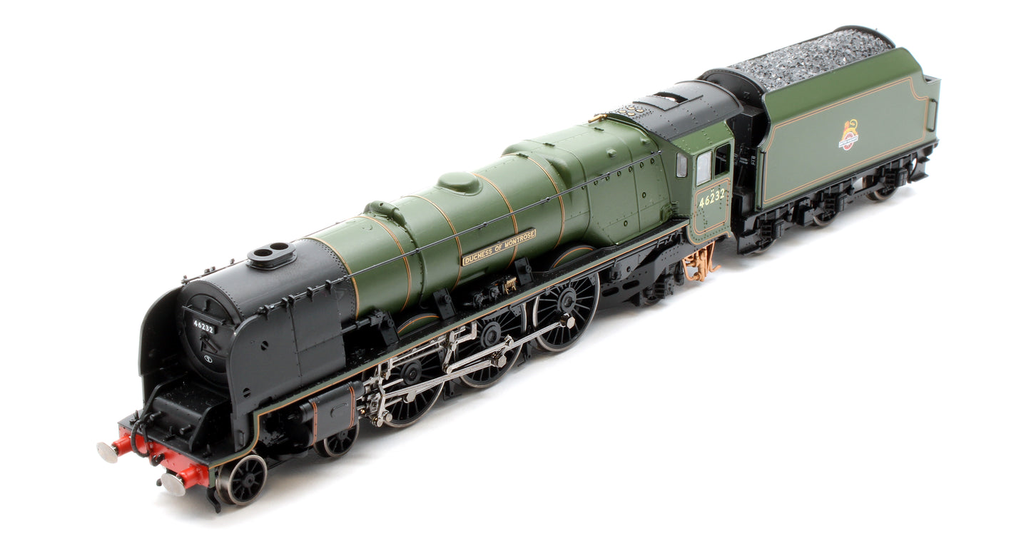 BR Princess Coronation 4-6-2 46232 'Duchess of Montrose' Steam Locomotive - DCC Sound Fitted