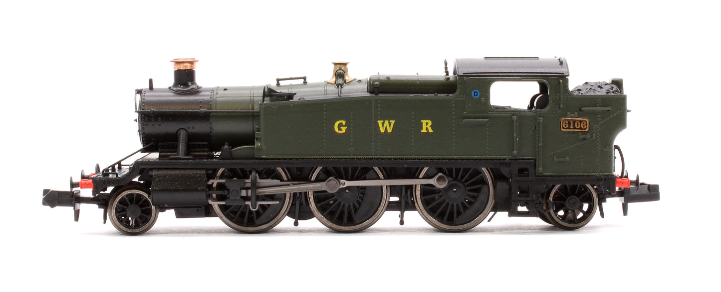 Class 61xx Large Prairie Great Western GWR Green 2-6-2 Tank Locomotive No.6106