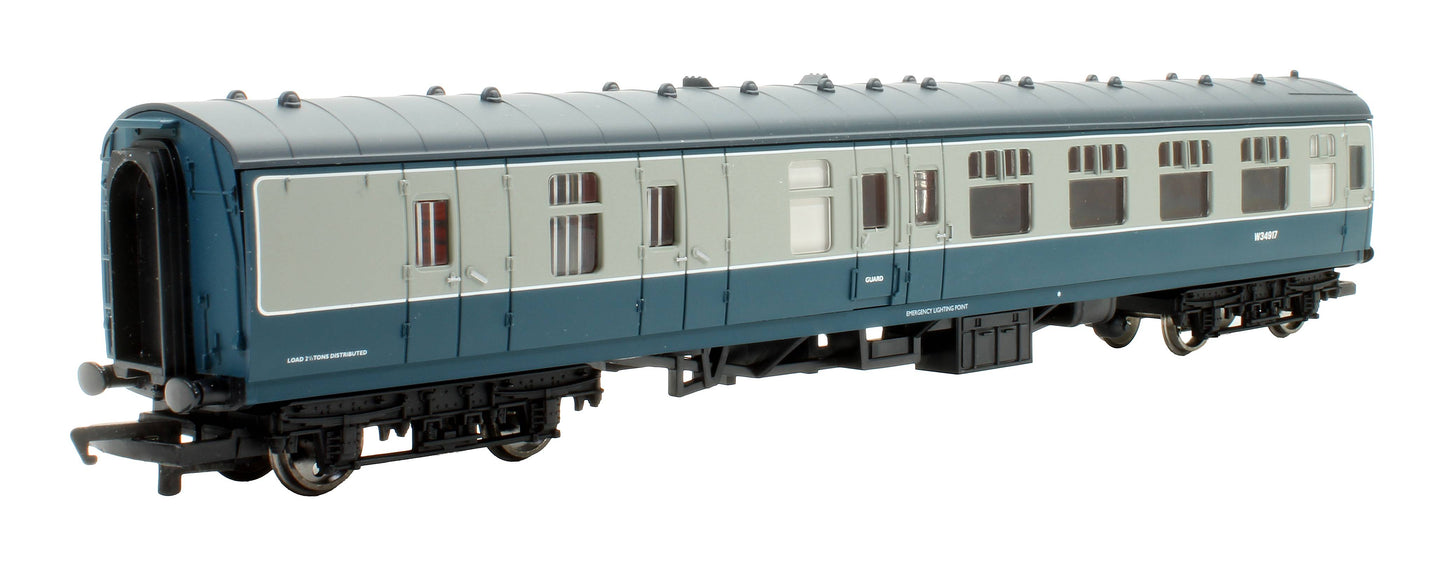 Pre-Owned R4109A BR Blue & Grey MK1 Brake Coach 'W34917'