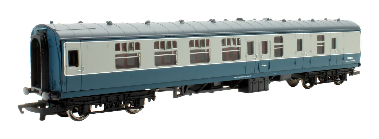 Pre-Owned R4109A BR Blue & Grey MK1 Brake Coach 'W34917'