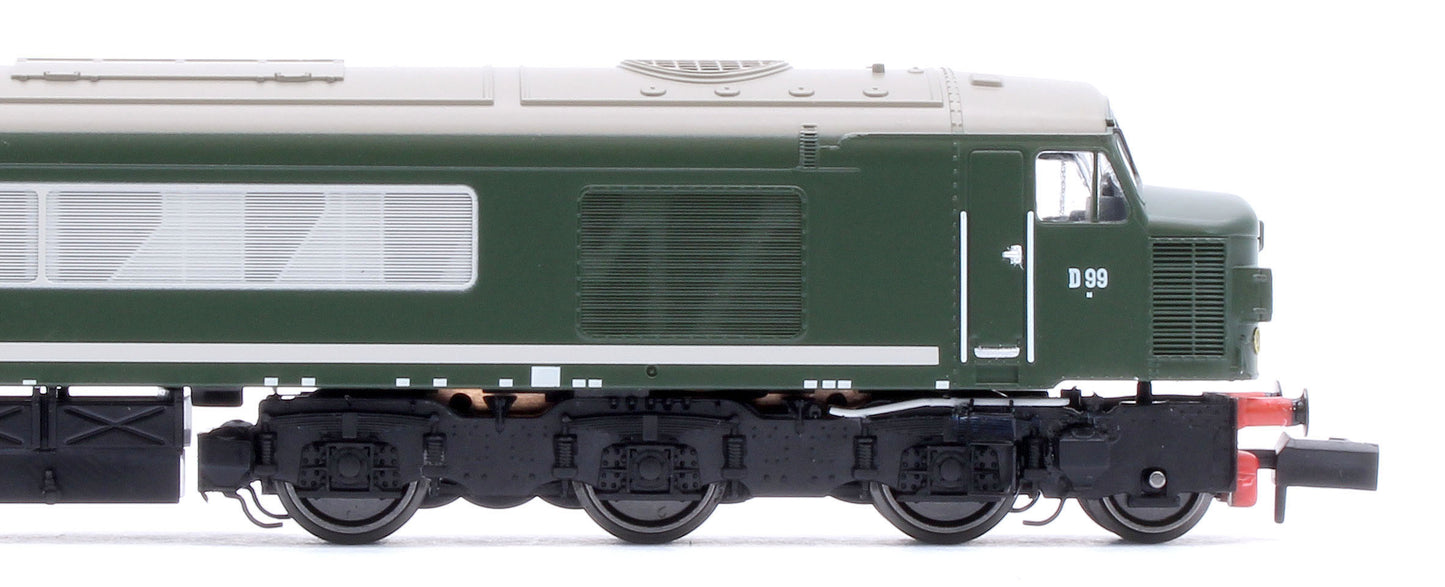 948602 Class 45 D99 "3rd Carabinier" BR Green With Small Yellow Panels Diesel Locomotive - DCC Sound