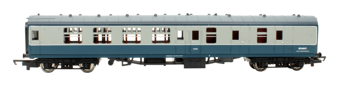 Pre-Owned R4109A BR Blue & Grey MK1 Brake Coach 'W34917'