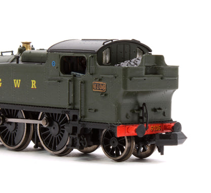 Class 61xx Large Prairie Great Western GWR Green 2-6-2 Tank Locomotive No.6106