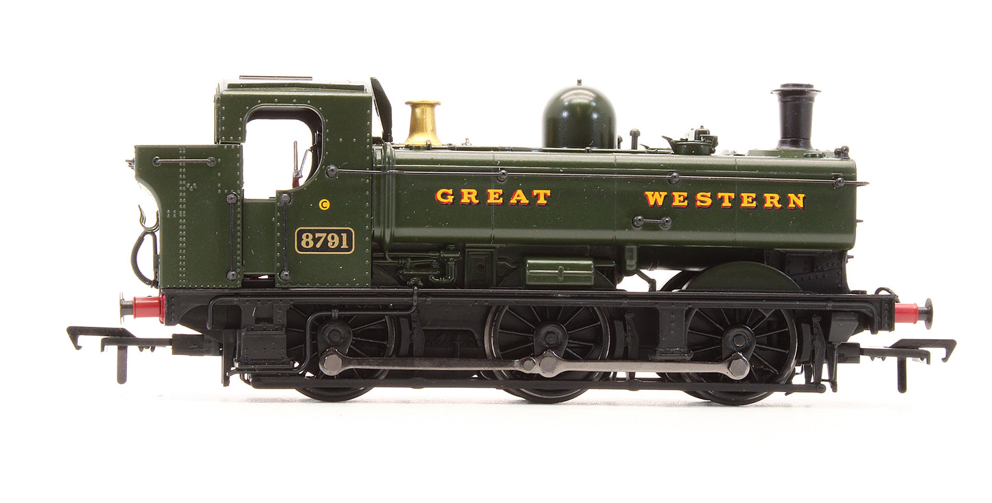 Pre-Owned GWR 8750 Pannier Tank 8791 GWR Green (Great Western) Steam Locomotive