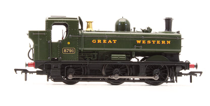 Pre-Owned GWR 8750 Pannier Tank 8791 GWR Green (Great Western) Steam Locomotive