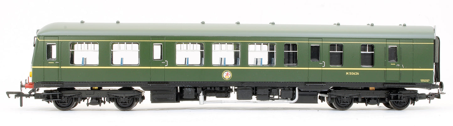 Pre-Owned Class 108 Two Car DMU BR Green Yellow Warning Panel