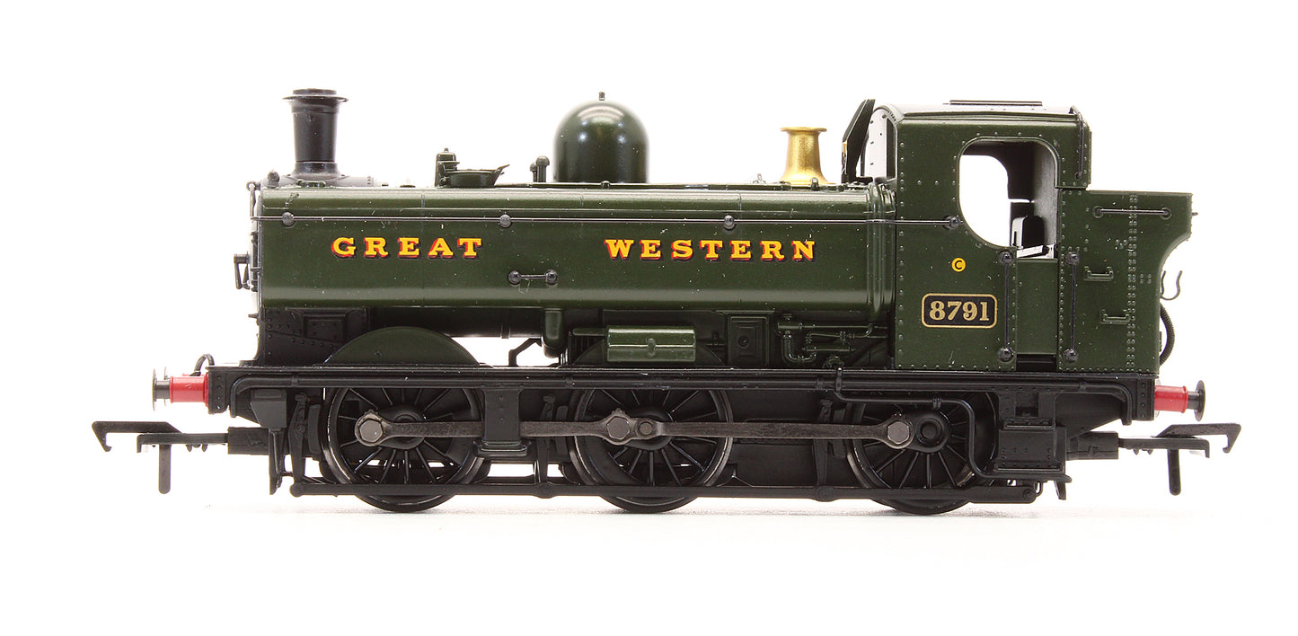 Pre-Owned GWR 8750 Pannier Tank 8791 GWR Green (Great Western) Steam Locomotive