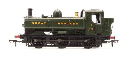Pre-Owned GWR 8750 Pannier Tank 8791 GWR Green (Great Western) Steam Locomotive
