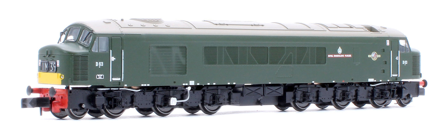 948603 Class 45 D63 "Royal Inniskilling Fusilier" BR Economy Green Diesel Locomotive - DCC Sound