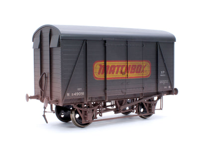 Southern Railway 12T Van Matchbox - Weathered