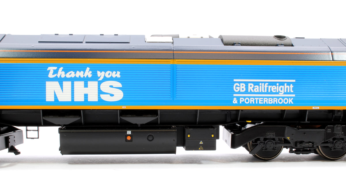 Pre-Owned Pride of Britain Class 66 731 'Thank You NHS' GBRf Train Pack - DCC Sound Fitted