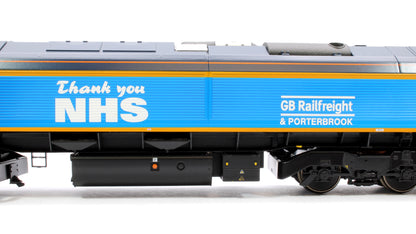 Pre-Owned Pride of Britain Class 66 731 'Thank You NHS' GBRf Train Pack - DCC Sound Fitted