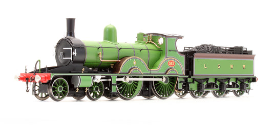 Pre-Owned E85030 LSWR Adams T3 563 LSWR Drummond Green Steam Locomotive - As Preserved