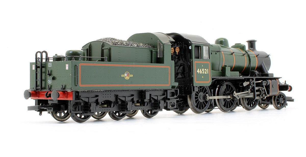 Pre-Owned 32-825 Ivatt Class 2MT 2-6-0 46521 BR Lined Green Late Crest Steam Locomotive