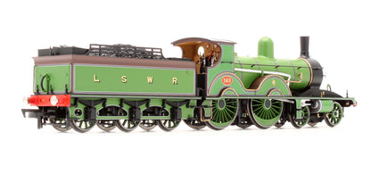Pre-Owned E85030 LSWR Adams T3 563 LSWR Drummond Green Steam Locomotive - As Preserved
