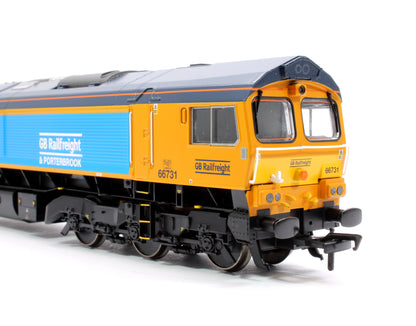 Pre-Owned Pride of Britain Class 66 731 'Thank You NHS' GBRf Train Pack - DCC Sound Fitted