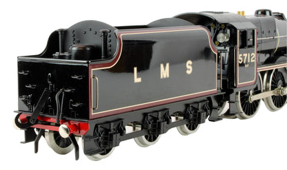 Pre-Owned E18J LMS Gloss Black Jubilee Class 4-6-0 Tender 5712 'Victory' Steam Locomotive