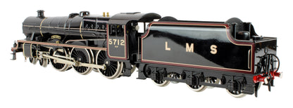 Pre-Owned E18J LMS Gloss Black Jubilee Class 4-6-0 Tender 5712 'Victory' Steam Locomotive